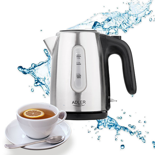 Kovová kanvica Adler 1,0 L